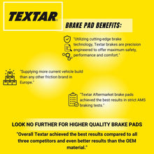 Load image into Gallery viewer, 2002-14 BMW Alpina B7 X5 X6 5 6 7 Rear Brake Pad Set Textar 34 21 6 768 471
