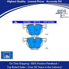 Load image into Gallery viewer, Rear Brake Pad Set Select 04-08 E60 E61 E63 E64 Genuine OEM Ate 34 21 6 763 043
