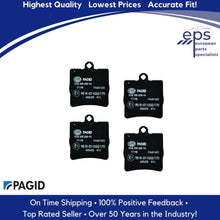 Load image into Gallery viewer, Rear Single Pin Brake Pad Set and Shims Select 2001-11 Mercedes C &amp; SLK Pagid
