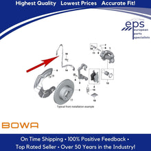 Load image into Gallery viewer, 2009-10 BMW Z4 Left Front Brake Pad Sensor Genuine BOWA BMW OEM 34 35 6 789 444

