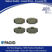 Load image into Gallery viewer, Front Brake Pad Set Select 84-93 BMW 318 325 i is e es iX Pagid 34 11 1 162 481
