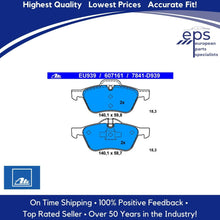 Load image into Gallery viewer, Front Brake Pad Set Select 2002-06 Mini Cooper 34 11 6 770 332 Ate OEM Compound
