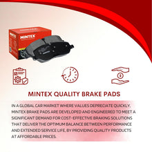 Load image into Gallery viewer, 84-93 BMW 318 325 i is e es iX Front Brake Pad Set Select Mintex 34 11 1 162 481
