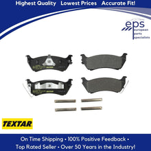 Load image into Gallery viewer, Rear Brake Pad Set &amp; Clips Select 1998-99 Mercedes ML320 Textar 163 420 04 20
