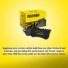 Load image into Gallery viewer, Rear Brake Pad Set &amp; Clips Select 1998-99 Mercedes ML320 Textar 163 420 04 20
