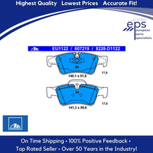 Load image into Gallery viewer, L &amp; R Rear Brake Pad Set &amp; Clips Select 05-18 Mercedes G ML R Ate 004 420 52 20
