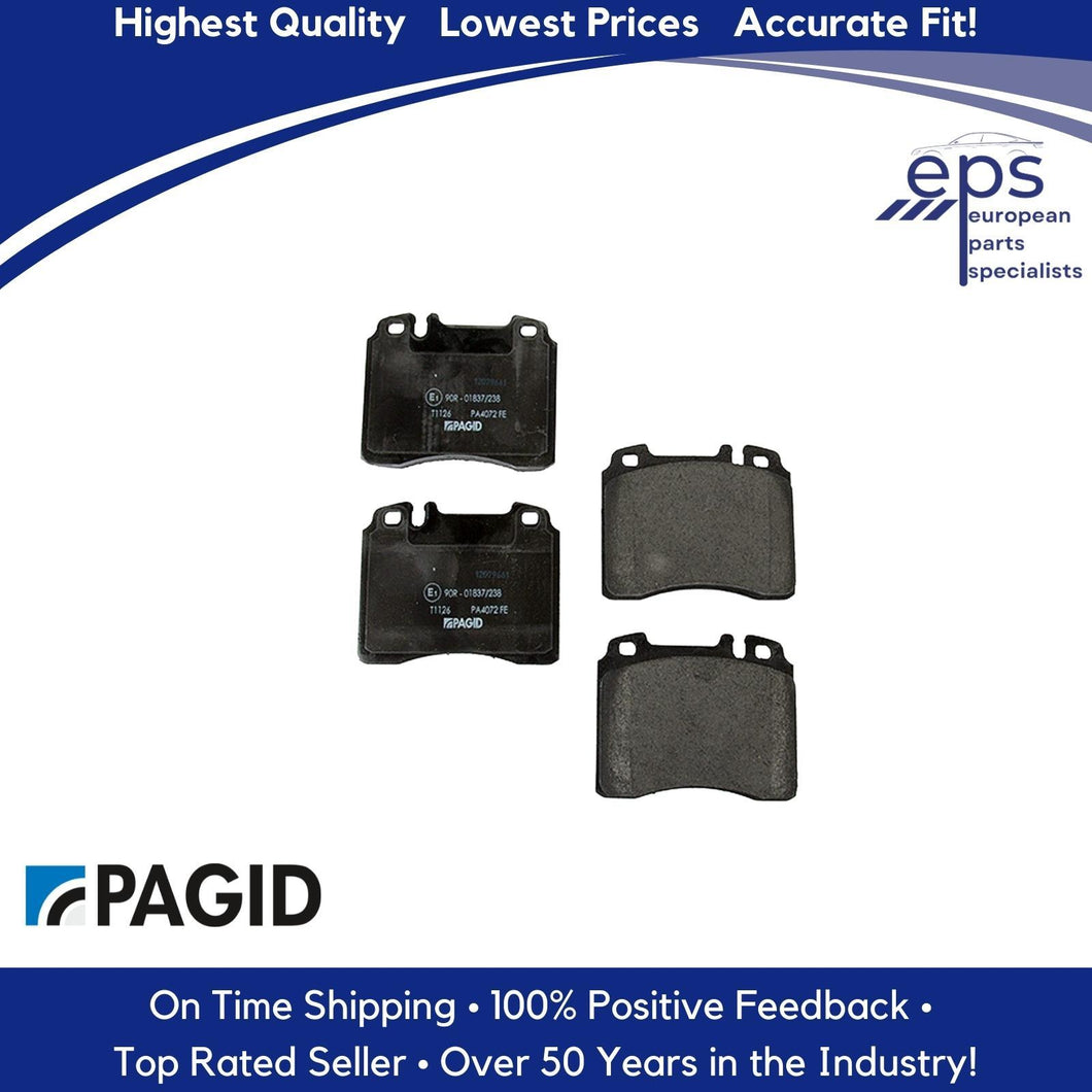 L & R Front Brake Pad Set Select 1993-95 Mercedes 300 400 E Pagid 005 420 01 20