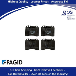 L & R Front Brake Pad Set Select 1993-95 Mercedes 300 400 E Pagid 005 420 01 20