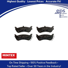 Load image into Gallery viewer, Rear Brake Pad Set &amp; Clips Select 1998-99 Mercedes ML320 Mintex 163 420 01 20
