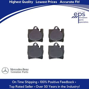 L & R Rear Brake Pad Set Select 2000-03 Mercedes CL S MB 004 420 94 20
