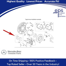 Load image into Gallery viewer, L &amp; R Rear Brake Pad Set Select 2000-03 Mercedes CL S MB 004 420 94 20

