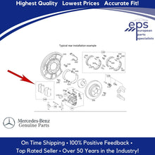 Load image into Gallery viewer, Rear Brake Pad Set Select 2000-03 Mercedes CL S Mercedes 004 420 94 20 Genuine
