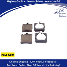 Load image into Gallery viewer, 1998-11 Mercedes C CLK E SLK  Rear Brake Pads Textar Ceramic ePad 003 420 52 20
