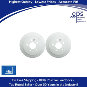1998-05 Mercedes ML 320 350 430 Rear Brake Disc Rotors Ate Germany 163 423 01 12