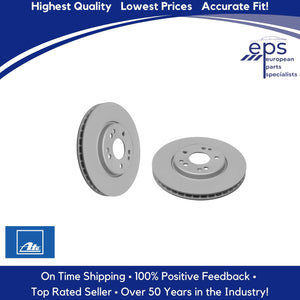 1990-98 Mercedes 500 E 300 SL 320 500 Front Brake Disc German Ate 129 421 20 12