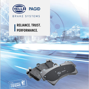 2000-11 Mercedes SL 550 SLK 350 Front Brake Pad Set Hella Pagid Special Compound
