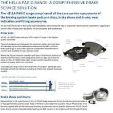 Load image into Gallery viewer, 2000-11 Mercedes SL 550 SLK 350 Front Brake Pad Set Hella Pagid Special Compound
