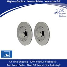 Load image into Gallery viewer, 1993-02 Mercedes 600SL 320 500 600 SL Rear Brake Disc Rotors  Ate Germany 422218

