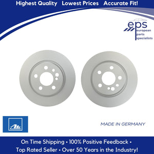 2 Rear Brake Disc Rotors Select 92-99 Mercedes SE SEL SEC CL S Ate 140 423 04 12