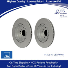 Load image into Gallery viewer, 2 Rear Brake Disc Rotors Select 92-99 Mercedes SE SEL SEC CL S Ate 140 423 04 12
