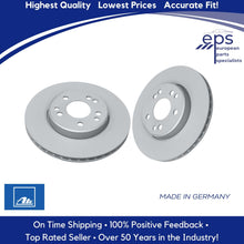 Load image into Gallery viewer, L &amp; R Rear Brake Disc Rotors Select 1990-93 Mercedes CE E TE Ate 124 421 15 12
