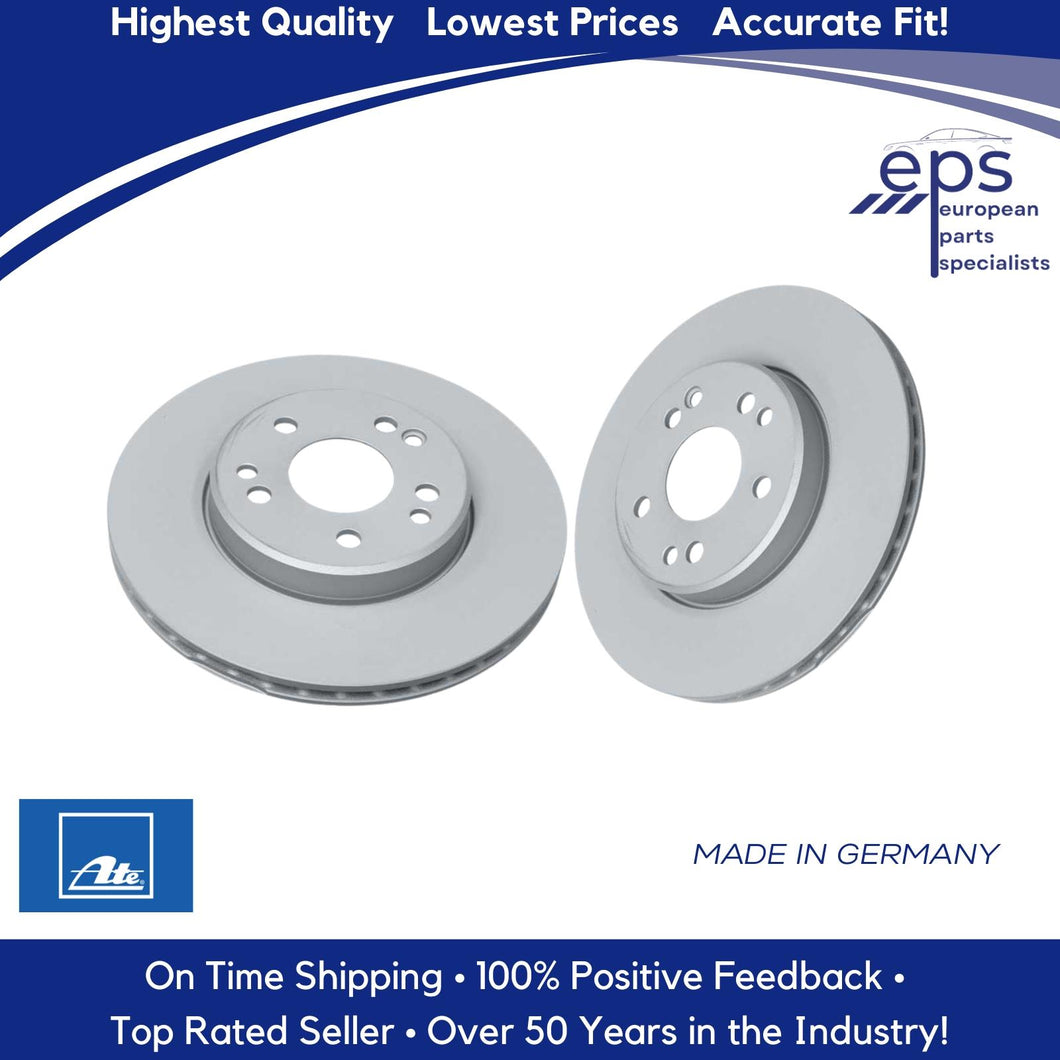 L & R Rear Brake Disc Rotors Select 1990-93 Mercedes CE E TE Ate 124 421 15 12