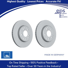 Load image into Gallery viewer, L &amp; R Rear Brake Disc Rotors Select 1990-93 Mercedes CE E TE Ate 124 421 15 12
