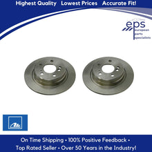 Load image into Gallery viewer, L &amp; R Rear Brake Disc Rotors Select 1990-95 Mercedes SL Ate Coated 129 423 00 12
