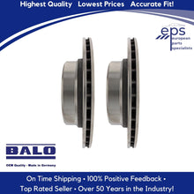 Load image into Gallery viewer, L &amp; R Rear Brake Disc Rotors Select 88-94 BMW 7 i iL Balo 34 21 1 162 967
