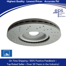 Load image into Gallery viewer, 2002-10 Mercedes C CLK SLK 1 Front Brake Disc Rotor Cross Drilled Ate 430180
