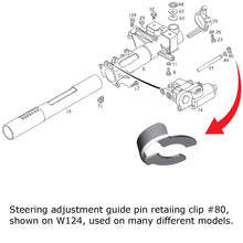 Load image into Gallery viewer, 2 X Hood Trunk Door Gas Strut Spring Armrest 8mm Retaining Clip 1973-15 Mercedes
