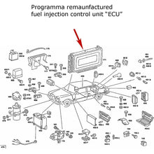 Load image into Gallery viewer, Fuel Injection ECU Control Unit 1975 Mercedes 450SL 450SLC CU38X 000 545 79 32
