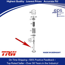 Load image into Gallery viewer, Mercedes Intake Valve 1990-04 CE E  SE SL TE SEC SEL SL C CL E S SL SLK TRW
