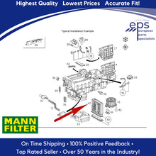 Load image into Gallery viewer, Particulate Cabin Filter 2000-05 Mercedes ML 320 350 500 55 163 835 00 47 MANN
