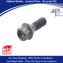 Load image into Gallery viewer, BMW Black Wheel Lug Bolt 12 X 1.5mm 1977-16 1 3 5 6 7 8 M Z Febi 36 13 6 781 150
