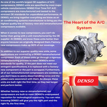 Load image into Gallery viewer, 1998-01 BMW 750iL 1999-00 Rolls Royce Silver Seraph  A/C Compressor OEM Denso
