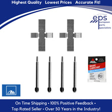 Load image into Gallery viewer, 73-79 Mercedes 240 280 300 Front Brake Caliper Pad Slide Pin Spring Kit OEM Ate
