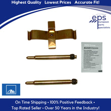 Load image into Gallery viewer, 1966-76 BMW 1600 1800 2002 E10 Brake Pad Slide Pin Anti Rattle Return Spring Kit
