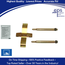 Load image into Gallery viewer, 1966-76 BMW 1600 1800 2002 E10 Brake Pad Slide Pin Anti Rattle Return Spring Kit
