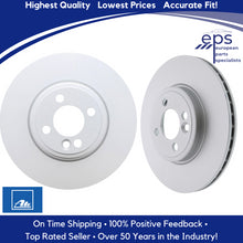 Load image into Gallery viewer, 2006-15 Mini Cooper Front Brake Disc Rotors Premium Ate Coated 34 11 6 858 652
