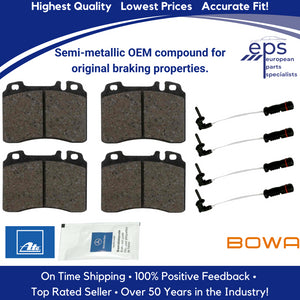 Front Brake Pad Kit 1993-95 Mercedes W124 300 320 400 420 Ate OEM Quality 604202