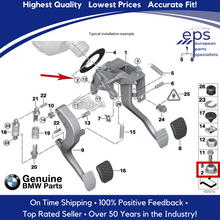 Load image into Gallery viewer, 3 - 8mm Locking Collar Nut Strut Brake Suspension Pedal 1966-22 Mini BMW OE BMW
