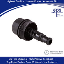 Load image into Gallery viewer, Oil Filter Housing Cap with OEM MAAN Filter &amp; O-Rings 2006-15  Genuine Mercedes
