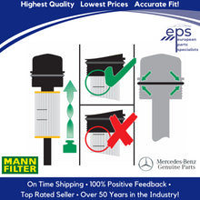 Load image into Gallery viewer, Oil Filter Housing Cap with OEM MAAN Filter &amp; O-Rings 2006-15  Genuine Mercedes

