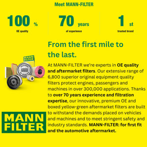 Oil Filter Housing Cap with OEM MAAN Filter & O-Rings 2006-15  Genuine Mercedes
