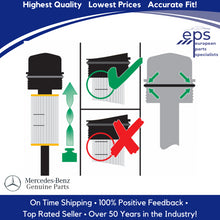 Load image into Gallery viewer, Oil Filter Housing Cap &amp; O-Rings 2006-15 Mercedes Genuine OE Part 272 180 00 38
