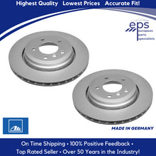 Load image into Gallery viewer, 2 X Rear Brake Disc Rotor 2001-06 BMW E46 330i 330Ci 330xi Ate Premium Coated
