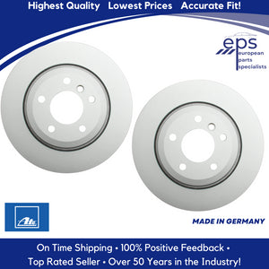 2 X Rear Brake Disc Rotor 2001-06 BMW E46 330i 330Ci 330xi Ate Premium Coated