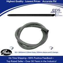 Load image into Gallery viewer, Radiator Overflow Tank Breather Hose Kit with Sleeve &amp; Clamps 1973-91 Mercedes
