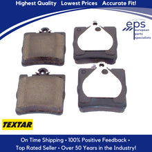 Load image into Gallery viewer, 98-11 Mercedes C CLK E SLK Rear Brake Pad Set Textar Ceramic ePad 003 420 52 20
